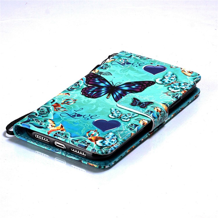 Pattern Printing PU Leather Flip Stand Case for iPhone 11 6.1 inch (2019) - Butterflies-4