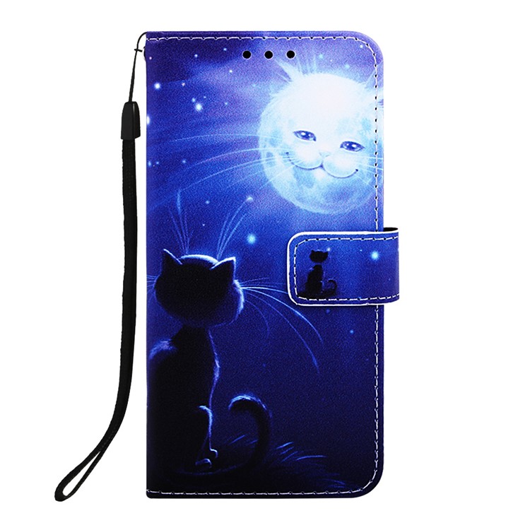 Pattern Printing Leather Wallet Case for iPhone 11 Pro 5.8 inch (2019) - Lovely Cat-2