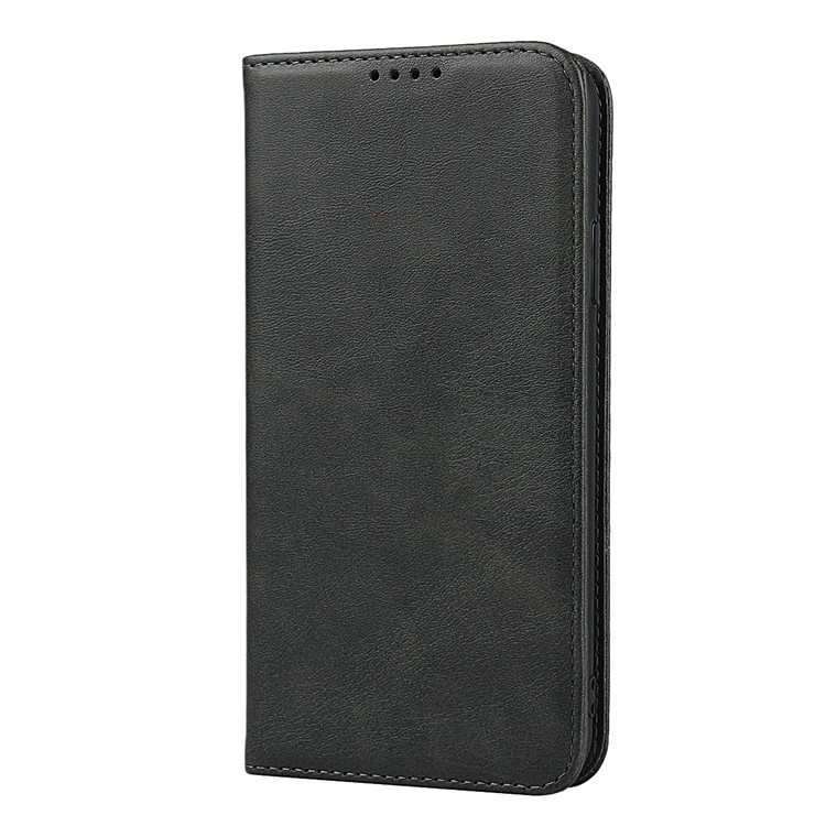 Auto-absorbierter Lederner Standplatztelefon-Abdeckungs-Mappenkasten Für Iphone 11 Pro 5.8-inch - Schwarz-2