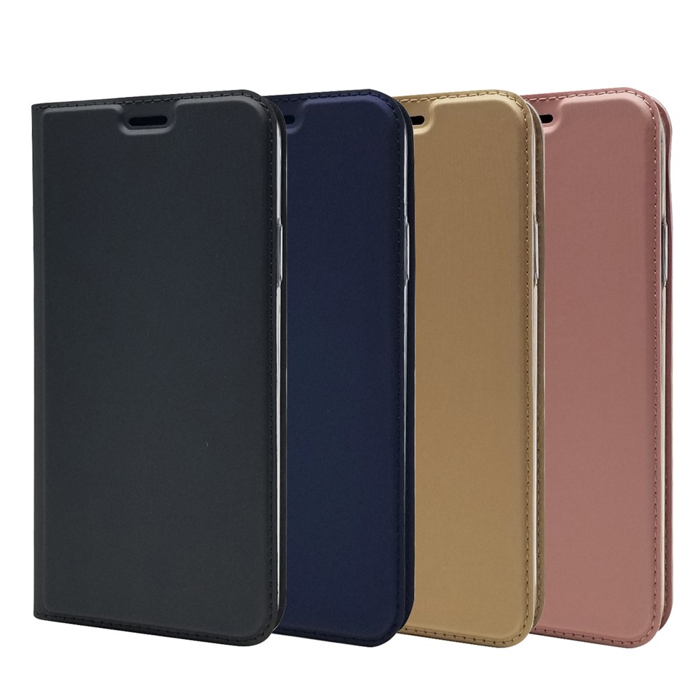 Couro De Adsorção Magnética Com Slot Para Cartão Para Iphone 11 Pro 5,8 Polegadas - Preto-10