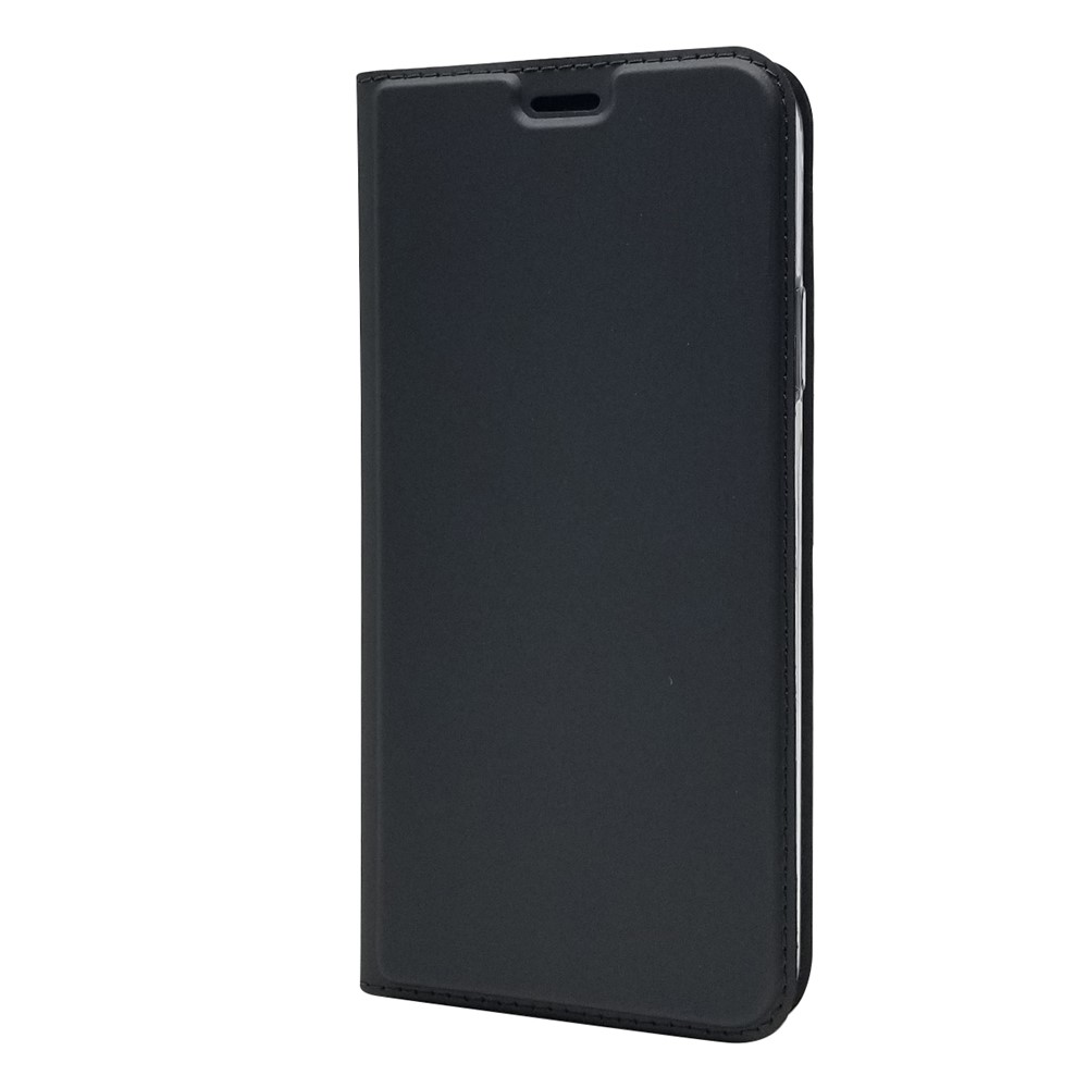 Cuero de Adsorción Magnética Con Estuche de Ranura Para Tarjetas Para Iphone 11 Pro 5.8 Pulgadas - Negro-2