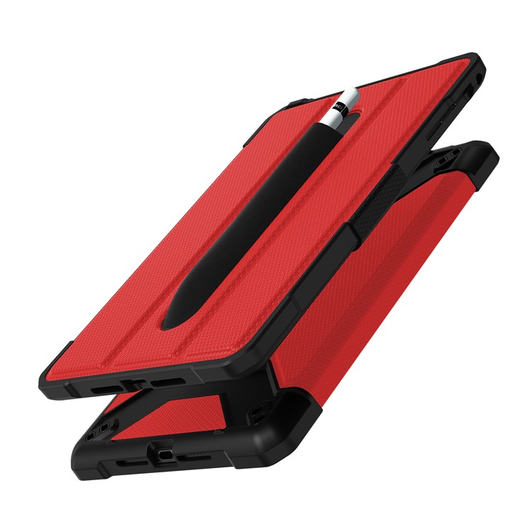 Shockproof PU Leather Stand Tablet Case for iPad Mini/Mini 2/3/4/Mini (2019) 7.9 inch - Red-15