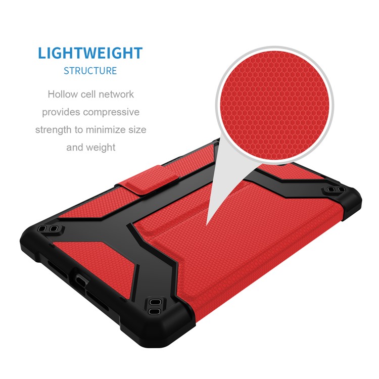 Shockproof PU Leather Stand Tablet Case for iPad Mini/Mini 2/3/4/Mini (2019) 7.9 inch - Red-6