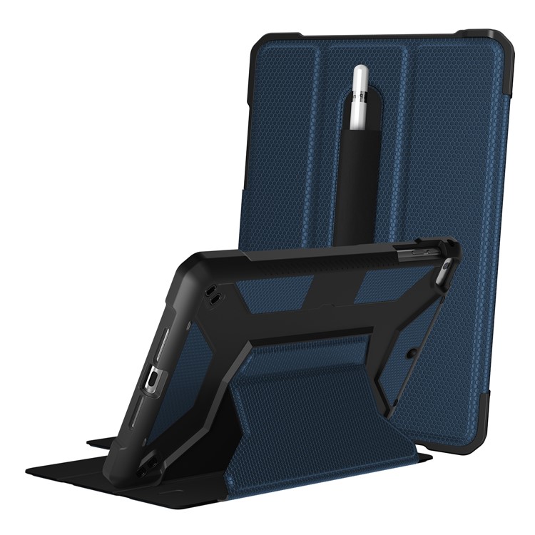 Shockproof PU Leather Stand Tablet Case for iPad Mini/Mini 2/3/4/Mini (2019) 7.9 inch - Dark Blue-1