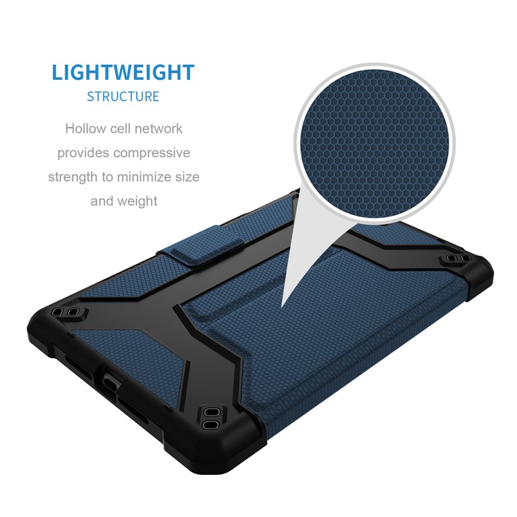 Shockproof PU Leather Stand Tablet Case for iPad Mini/Mini 2/3/4/Mini (2019) 7.9 inch - Dark Blue-6
