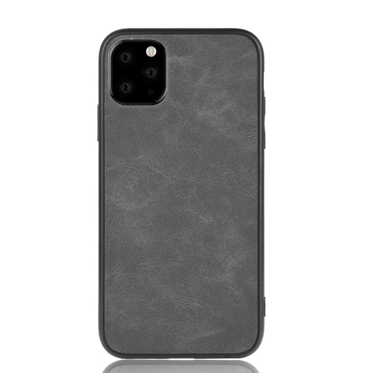 PU Leather Coated PC + TPU Cell Case for iPhone 11 6.1 inch - Black-2