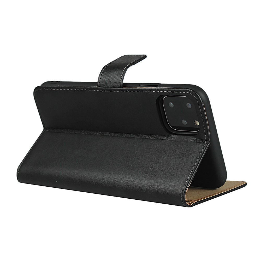 Carteira De Couro Genuíno Ficar Tampa Do Telefone Para Iphone 11 Pro Max 6.5 Polegadas-6