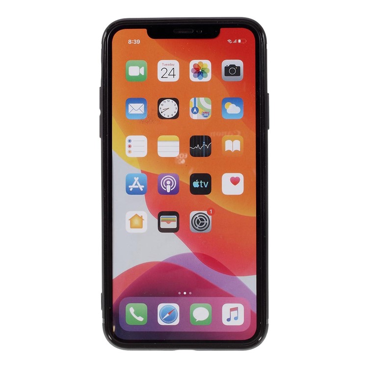 Soft TPU Phone Back Casing for iPhone 11 Pro Max 6.5 inch (2019) - Black-3