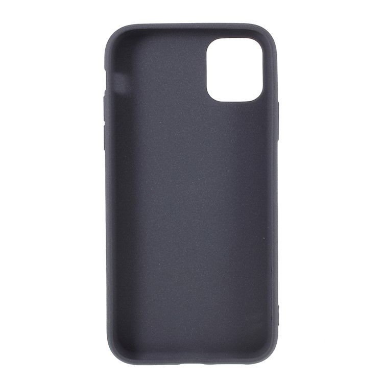 Capa De Telefone TPU Fosca Frente E Verso Para Apple Iphone 11 Pro 5,8 Polegadas - Cinzento-3
