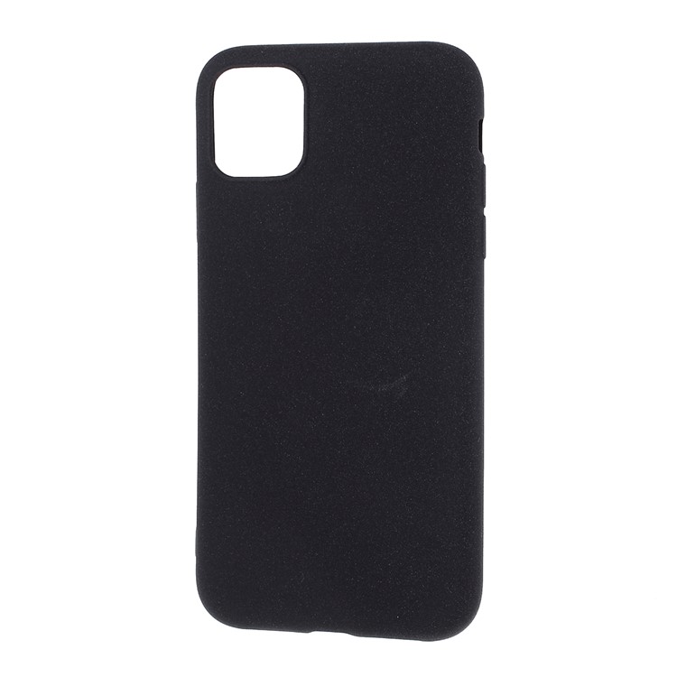 Cubierta Del Teléfono Mate De Doble Cara Para Apple Iphone 11 6.1 Pulgadas - Negro-2