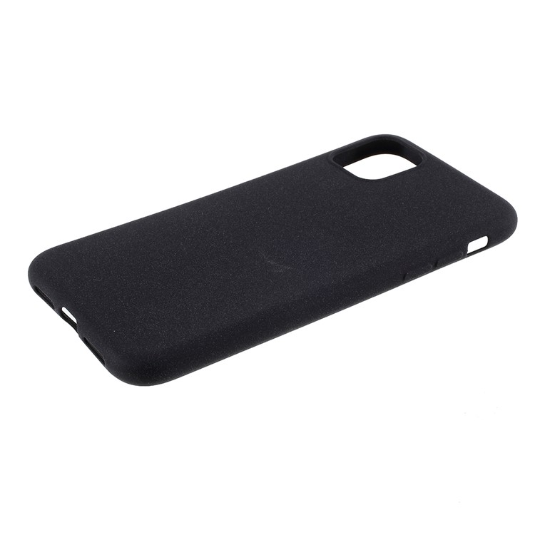 Cubierta Del Teléfono Mate De Doble Cara Para Apple Iphone 11 6.1 Pulgadas - Negro-5