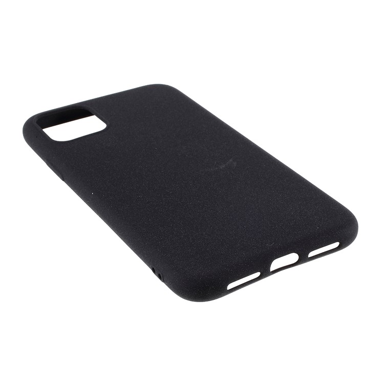 Cubierta Del Teléfono Mate De Doble Cara Para Apple Iphone 11 6.1 Pulgadas - Negro-7