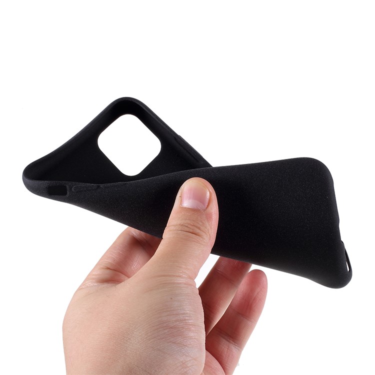 Cubierta Del Teléfono Mate De Doble Cara Para Apple Iphone 11 6.1 Pulgadas - Negro-9