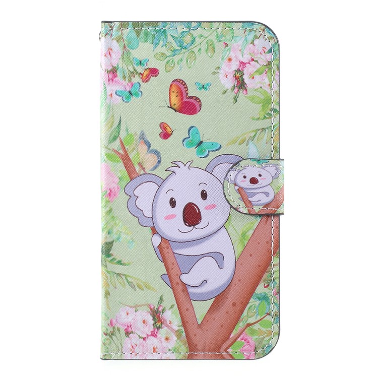 

Кожаный Чехол-кошелек С Принтом Для Iphone 11 Pro 5.8 Дюймов (2019) - Коала, iPhone 11 Pro 5.8 inch