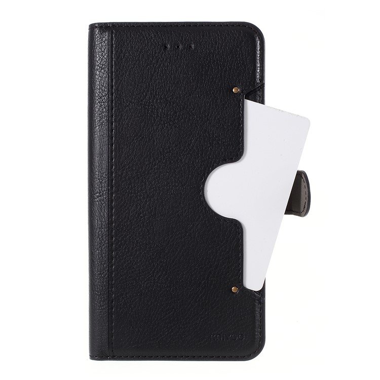 KAIYUE PU Leather Wallet Phone Case Stand Protective Cover for iPhone 11 Pro Max 6.5 inch - Black-10
