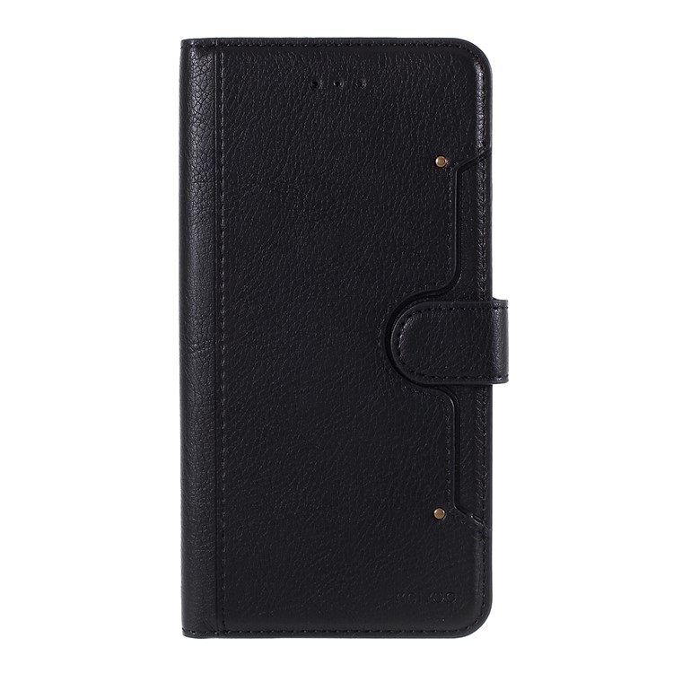 KAIYUE PU Leather Wallet Phone Case Stand Protective Cover for iPhone 11 Pro Max 6.5 inch - Black-2