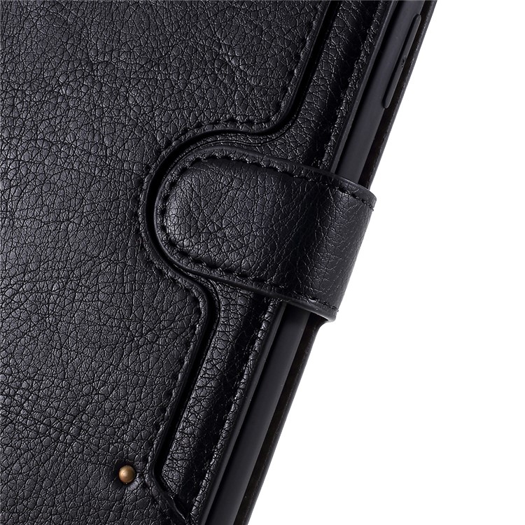 KAIYUE PU Leather Wallet Phone Case Stand Protective Cover for iPhone 11 Pro Max 6.5 inch - Black-8