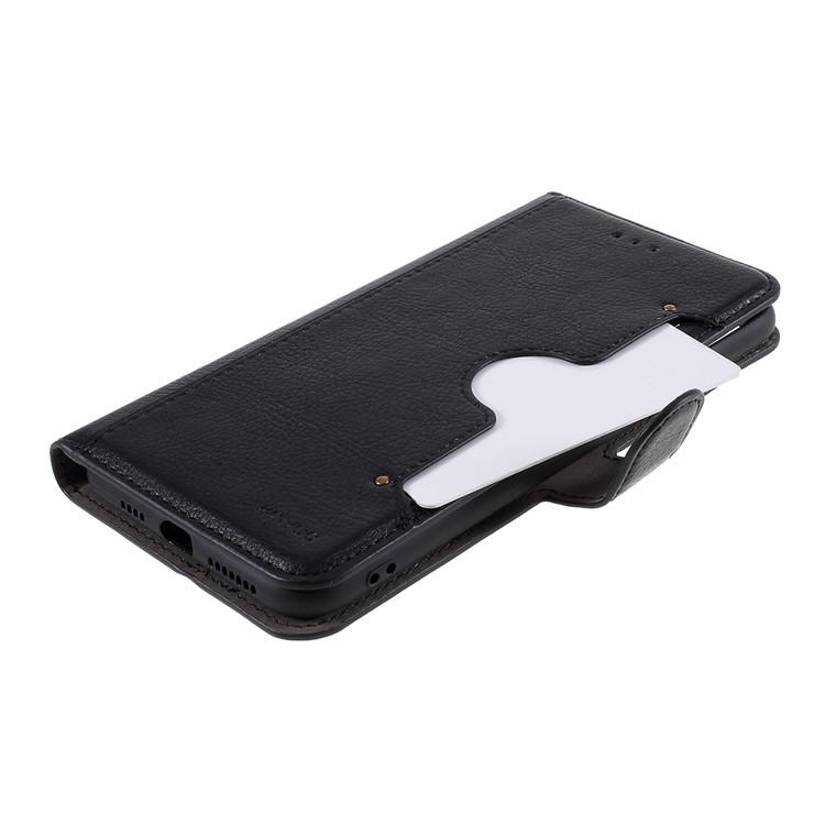 KAIYUE PU Leather Wallet Phone Case Stand Protective Cover for iPhone 11 Pro Max 6.5 inch - Black-9