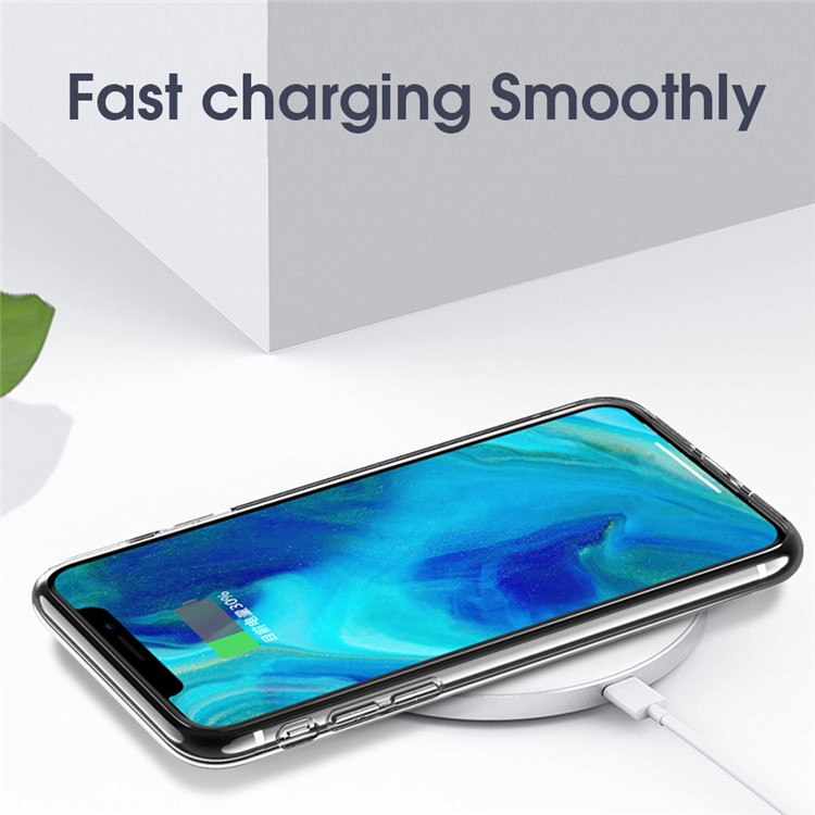 X-LEVEL Oxygen Series Soft TPU Phone Cover Shell for iPhone 11 6.1 inch (2019) - Transparent-3