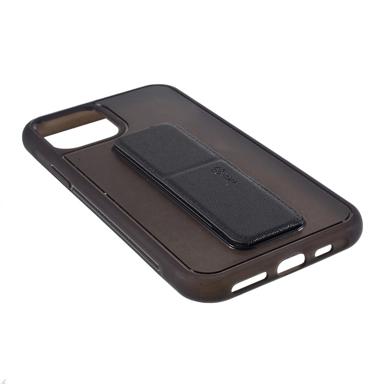 ROAR Aura Series TPU + PU Leather + PC Kickstand Phone Case for iPhone 11 Pro Max 6.5 inch (2019) - Black-6