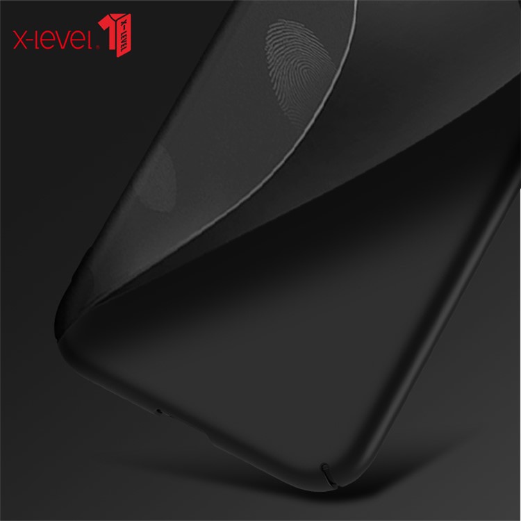 X-LEVEL Knight Series Matte Hard PC Protective Case for iPhone 11 Pro Max 6.5 inch (2019) - Black-5