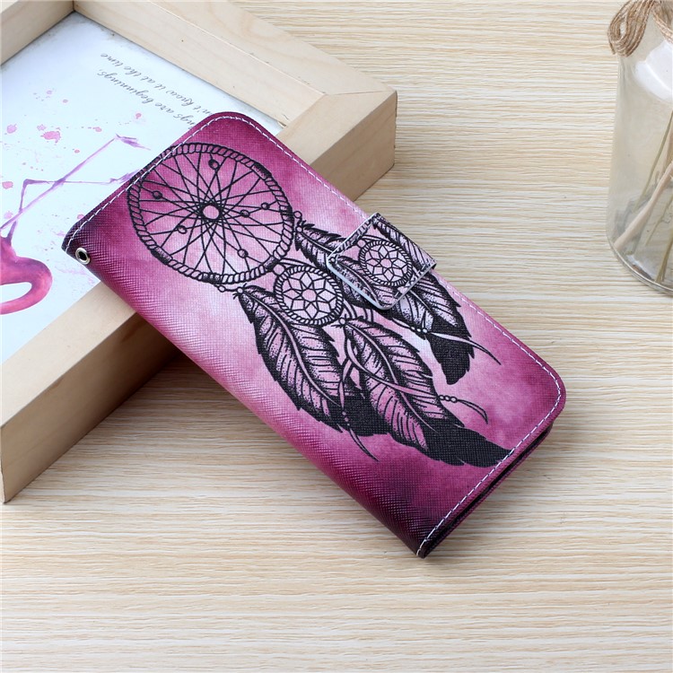 Pattern Printing Leather Wallet Case for iPhone 11 Pro Max 6.5 inch (2019) - Dream Catcher-8