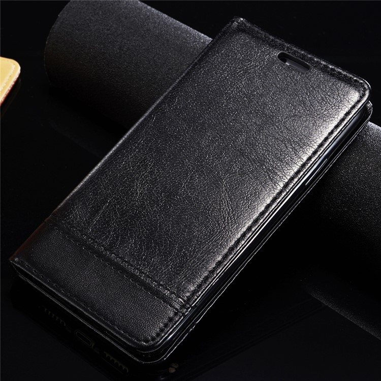 Crazy Horse Texture Leather Stand Protective Case with Card Slots for iPhone 11 Pro 5.8 inch (2019) - Black-20