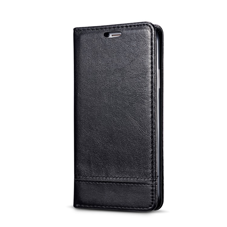 Crazy Horse Texture Leather Stand Protective Case with Card Slots for iPhone 11 Pro 5.8 inch (2019) - Black-9