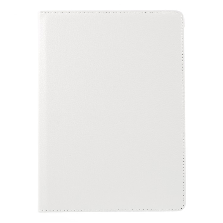 Litchi Texture Rotary Stand Leather Case Cover for iPad Pro 9.7-inch - White-2