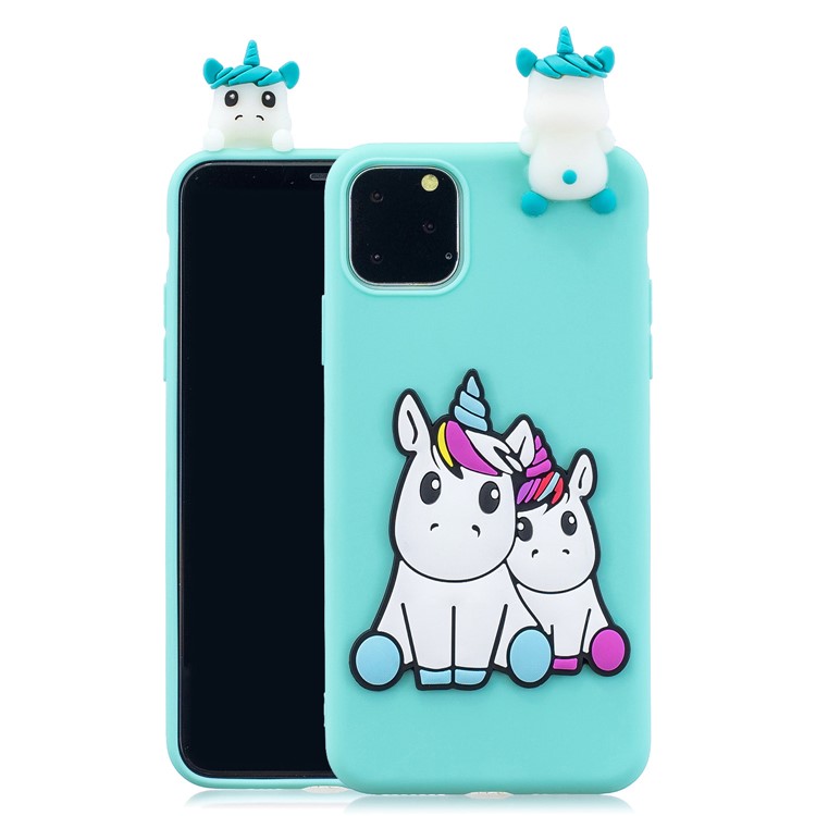 

3D Кукла Декор Чехол Для Телефона ТПУ Для Iphone 11 Pro 5.8 Дюймов - Стиль D, iPhone 11 Pro 5.8 inch
