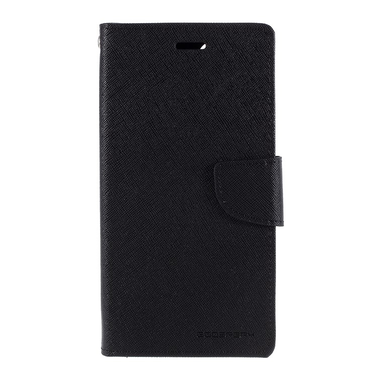 MERCURY GOOSPERY Fancy Diary Leather Wallet Mobile Phone Case for iPhone 11 Pro Max 6.5-inch - All Black-2