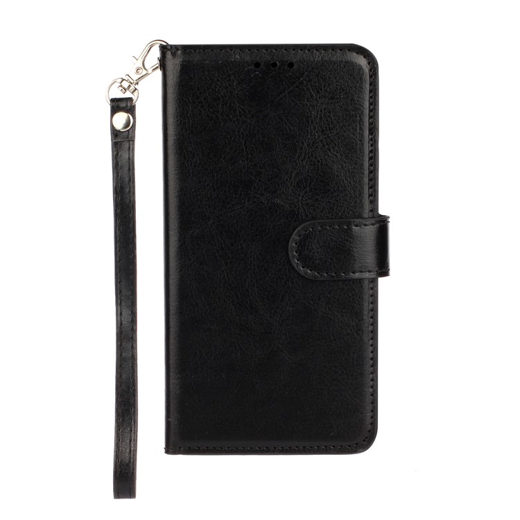 5 Card Slots Wallet Leather Phone Shell Cover for iPhone 11 6.1 inch - Black-2