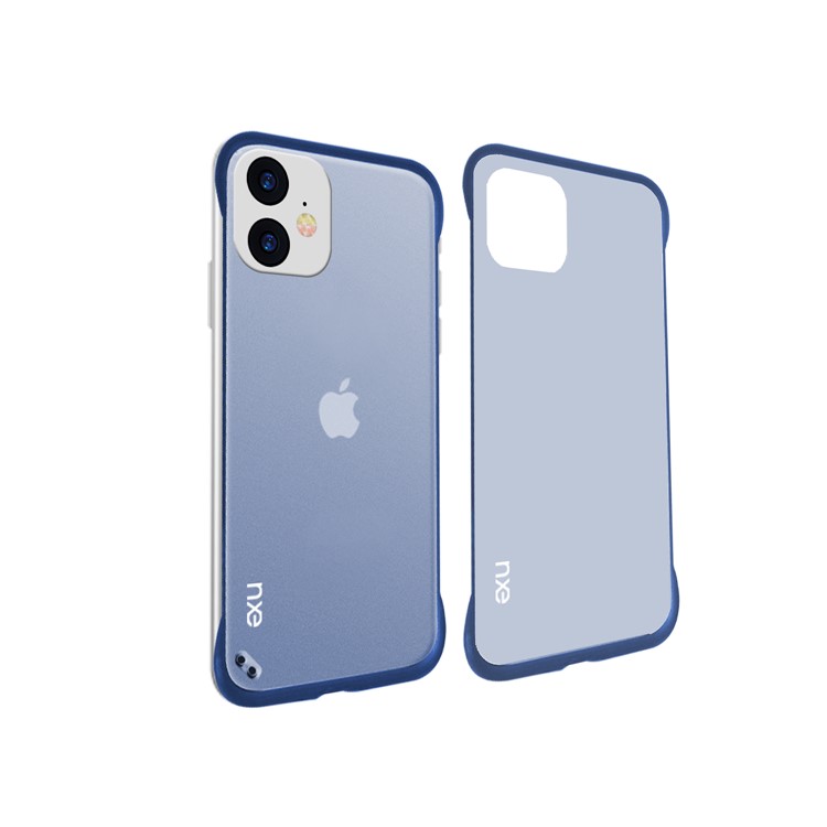 NXE Clear Series Matte PC Back Phone Cover for Apple iPhone 11 6.1 inch - Blue-4