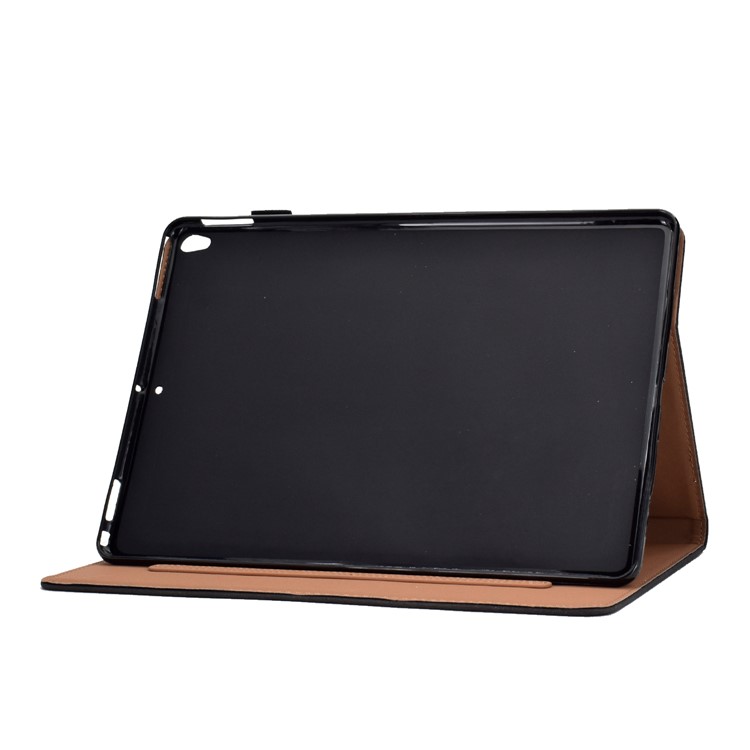 Pattern Printing Card Slots Flip Leather Case with Pen Slot for iPad Pro 10.5-inch (2017)/(2018) - Astronaut-10