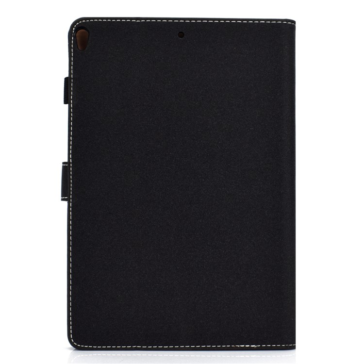 Pattern Printing Card Slots Flip Leather Case with Pen Slot for iPad Pro 10.5-inch (2017)/(2018) - Astronaut-3