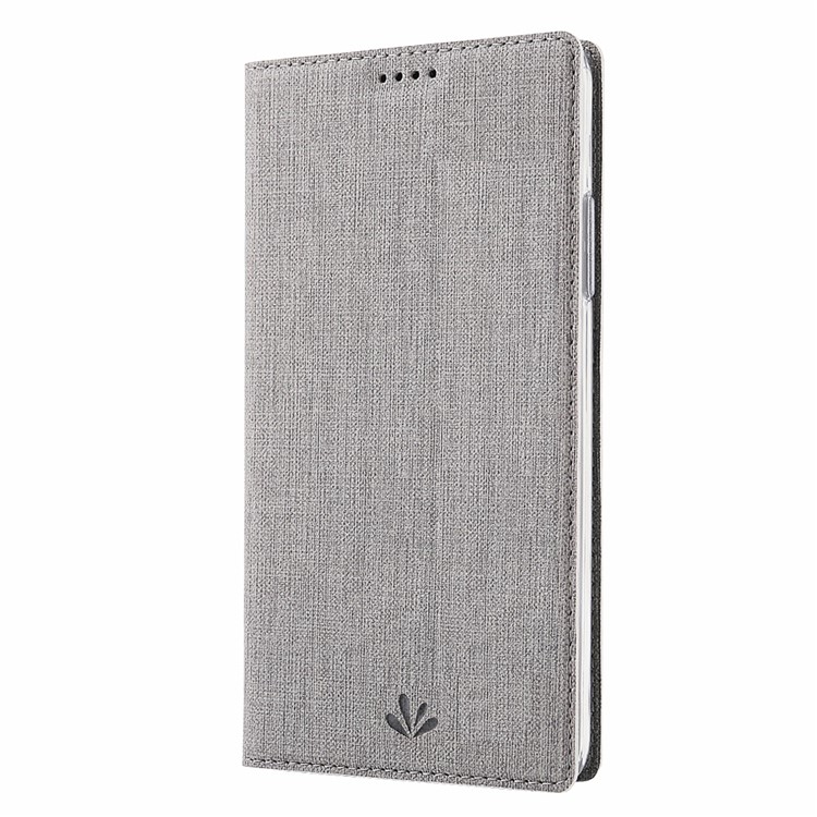 VILI DMX Cross Texture Stand Leather Card Holder Case for iPhone 11 Pro 5.8 inch - Grey-15