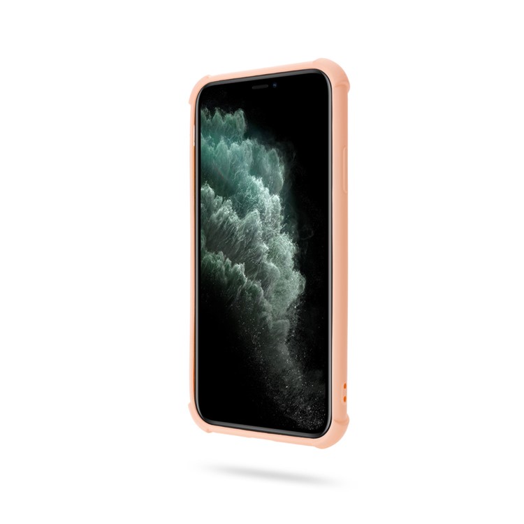 ROAR Anti-drop Macaroon Style TPU Phone Cover for iPhone 11 6.1-inch - Pink-2