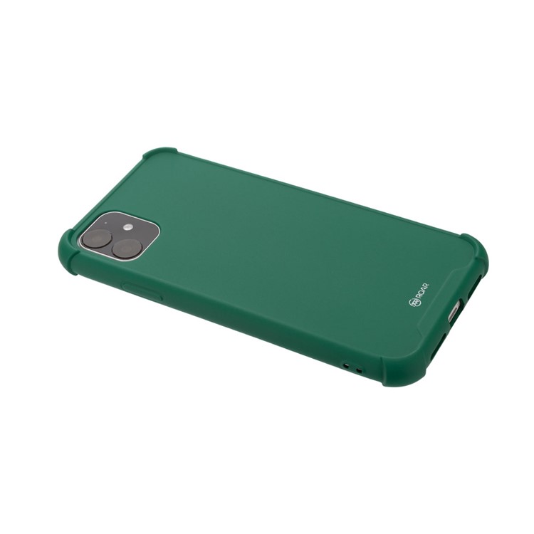 ROAR Anti-drop Macaroon Style TPU Phone Cover for iPhone 11 6.1-inch - Green-4