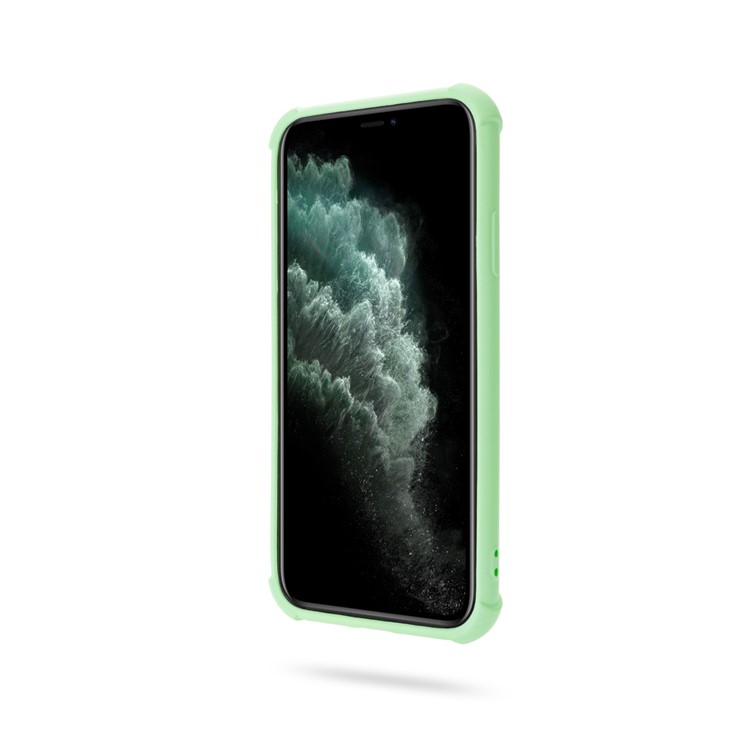 ROAR Anti-drop Macaroon Style TPU Phone Cover for iPhone 11 6.1-inch - Light Green-2