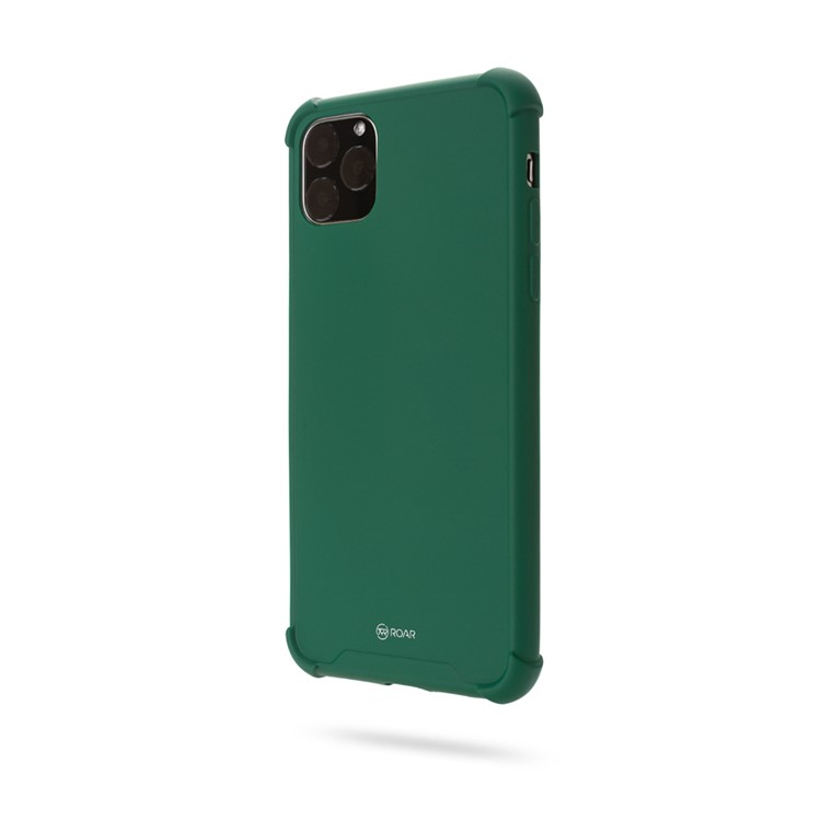 ROAR Anti-drop Macaroon Style TPU Phone Cover for iPhone 11 Pro 5.8-inch - Green-3