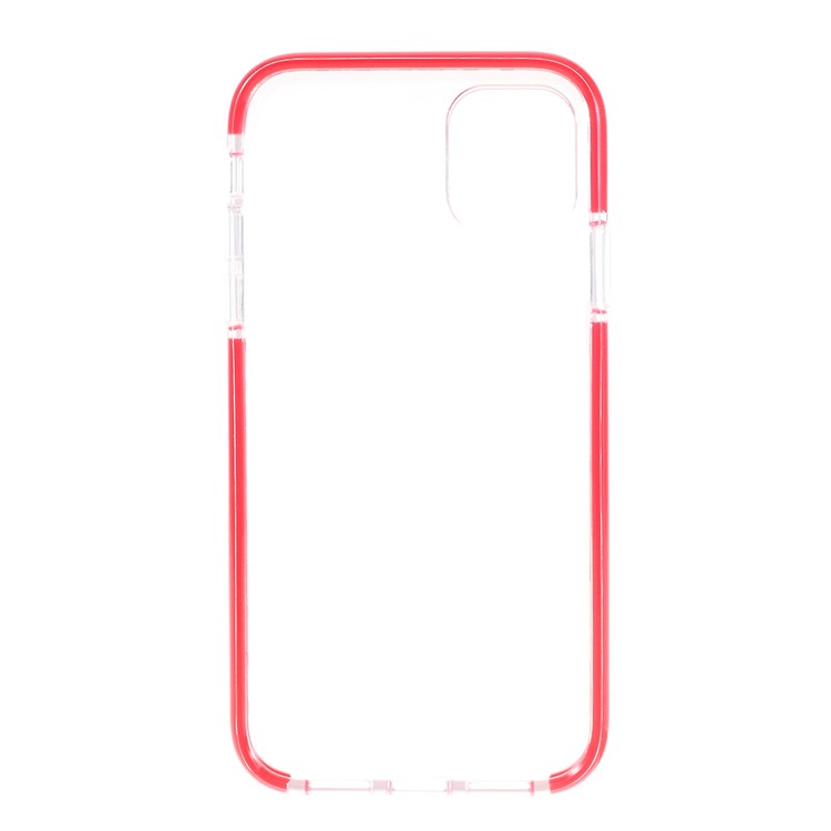Bi-color TPU Protective Cell Phone Case Shell for iPhone 11 Pro 5.8 inch - Red-3