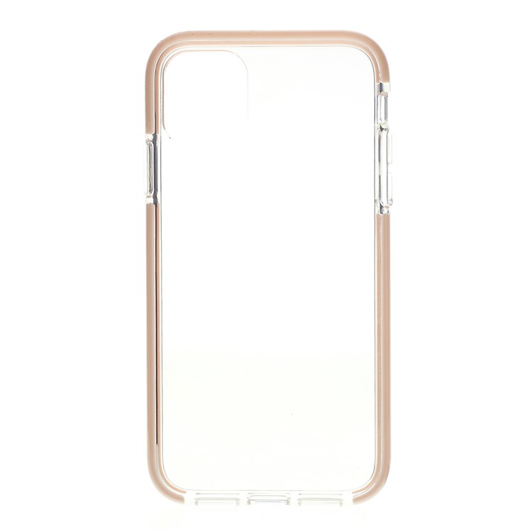 Bi-color TPU Protective Cell Phone Case Shell for iPhone 11 Pro 5.8 inch - Brown-1