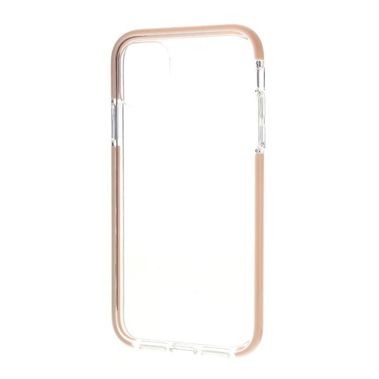 Bi-color TPU Protective Cell Phone Case Shell for iPhone 11 Pro 5.8 inch - Brown-2