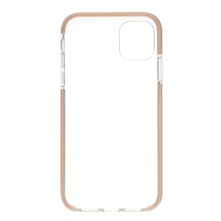 Bi-color TPU Protective Cell Phone Case Shell for iPhone 11 Pro 5.8 inch - Brown-3