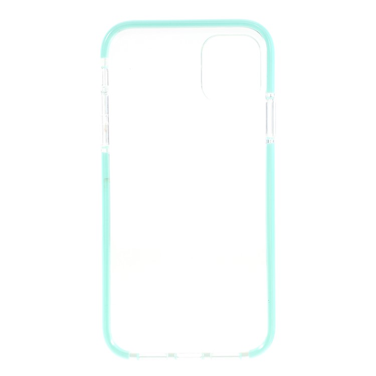Bi-color TPU Protective Cell Phone Case Shell for iPhone 11 Pro 5.8 inch - Cyan-3