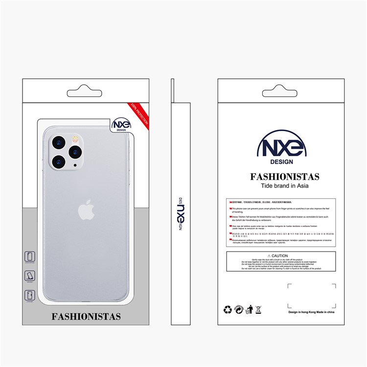 NXE Ultra-thin Plastic Mobile Phone Case for iPhone 11 Pro Max 6.5-inch - White-6