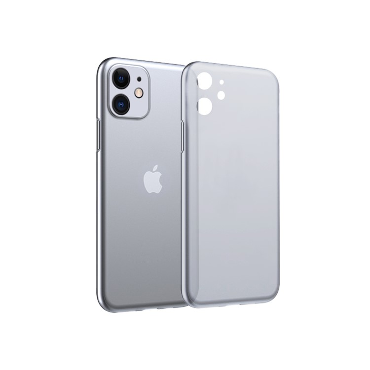 NXE Ultra-thin Plastic Mobile Phone Case for iPhone 11 6.1-inch - White-4