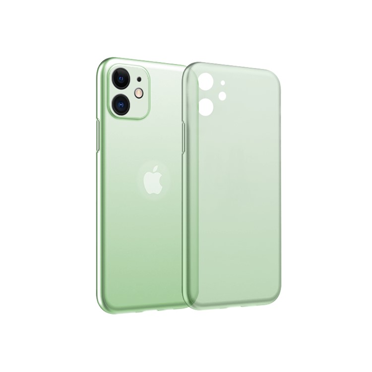 NXE Ultra-thin Plastic Mobile Phone Case for iPhone 11 6.1-inch - Green-4