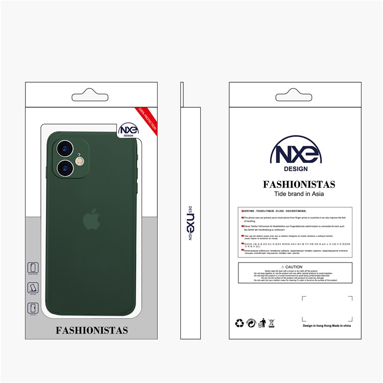 NXE Ultra-thin Plastic Mobile Phone Case for iPhone 11 6.1-inch - Dark Green-6