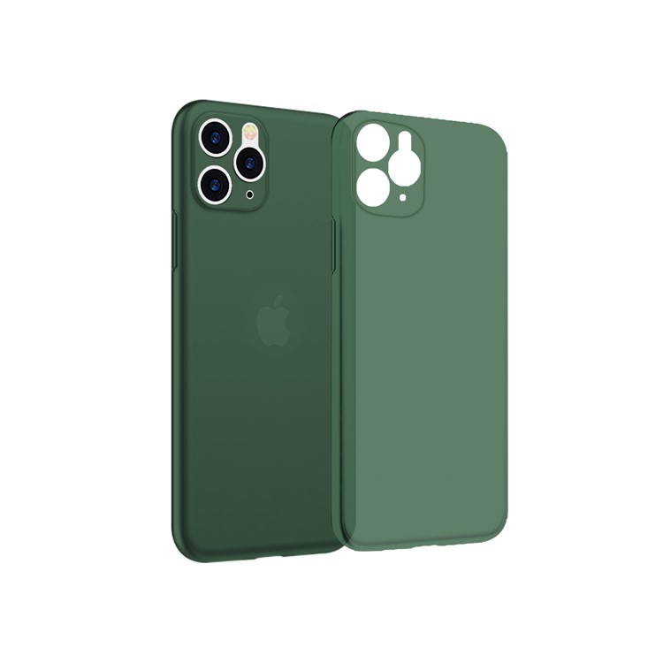 NXE Ultra-thin Plastic Mobile Phone Case Cover for iPhone 11 Pro 5.8 inch - Dark Green-4